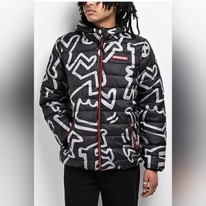 Keith Haring X Members Only - Reversible Puffer Jacket - BRAND NEW - Men's - M